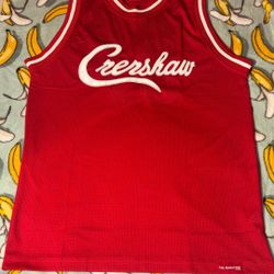 Crenshaw The Marathon 07 Red Jersey Sz S
