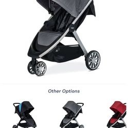Britax B Lively Dove Stroller