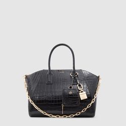 Aldo Liagatori Satchel In Black