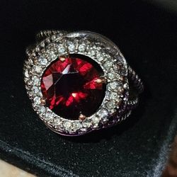 Cocktail Ring, Red