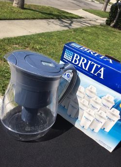 Brita water filter system with new pack of filters