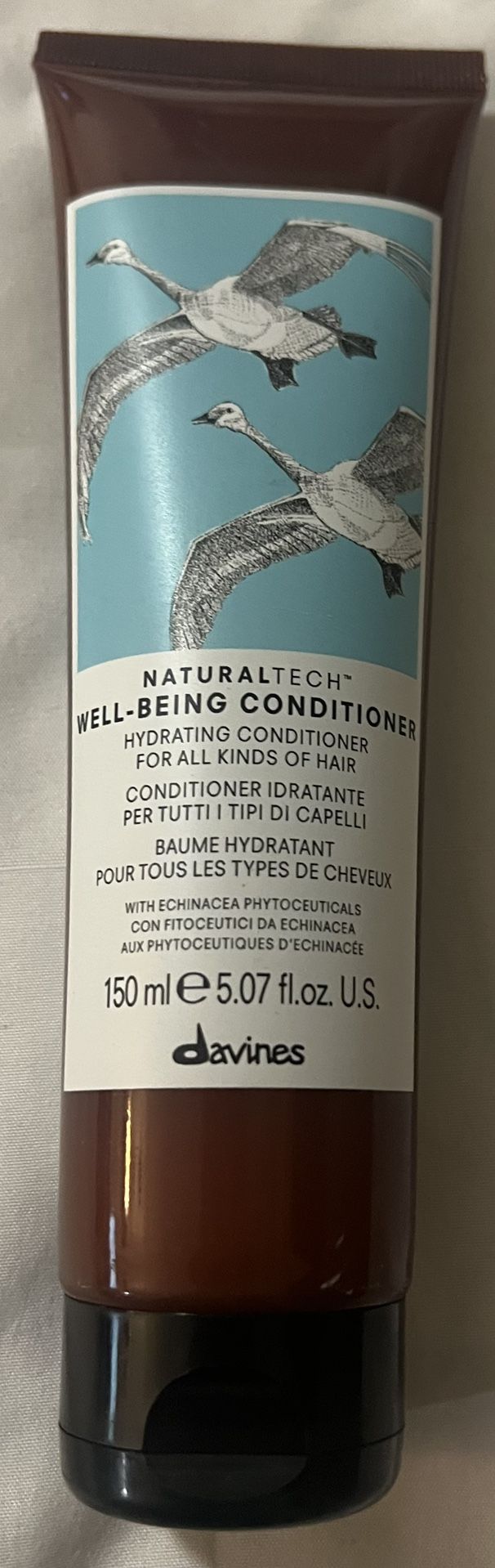 Davines Naturaltech WELLBEING Conditioner, Detangle While Adding Moisture And Shine, Leave Hair Easy To Style, 5.07 fl. oz