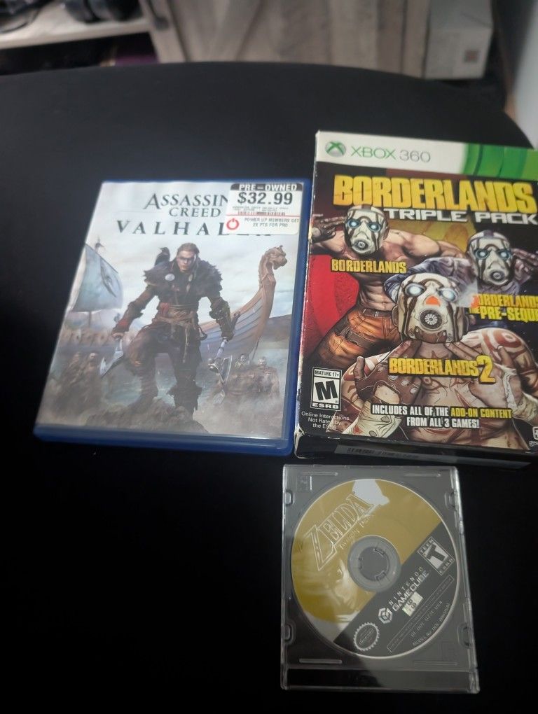 Twilight princess Gamecube And Two Others