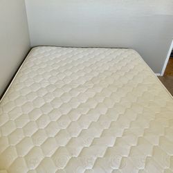 Almost New Queen Pillowtop Mattress And Box Spring $75 OBO