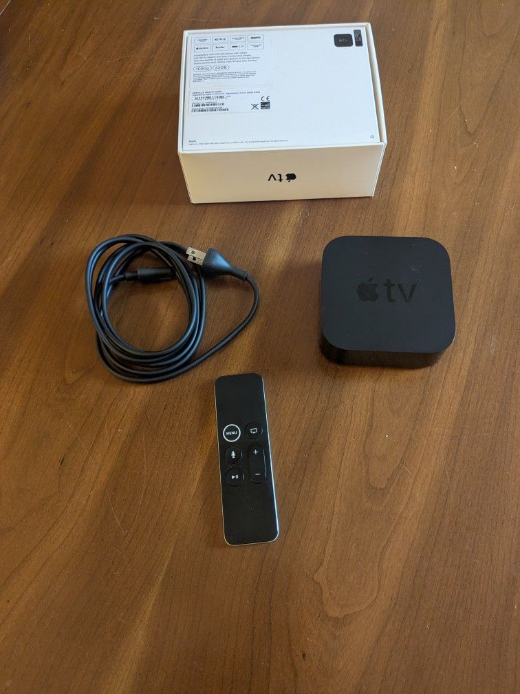 Apple TV HD (2018 4th Gen, Siri)