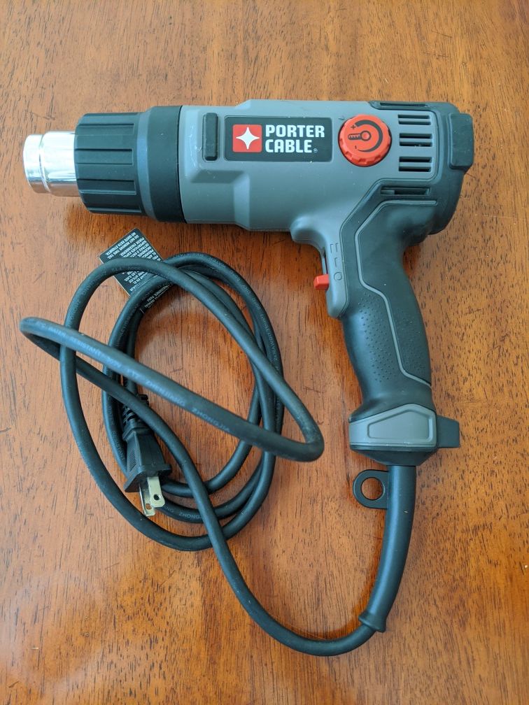 Porter Cable - Heat Gun 1500 W - used once