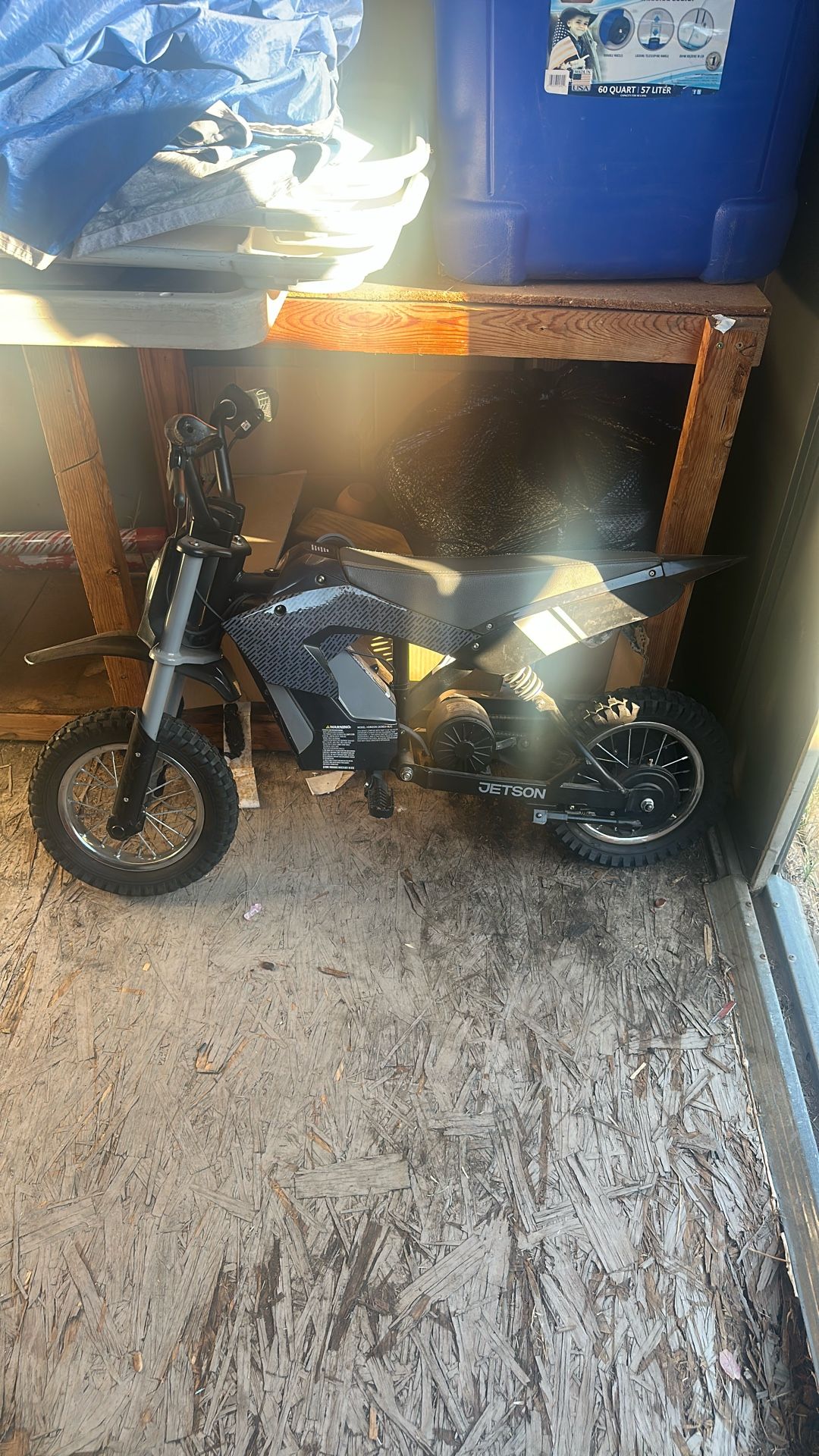 Electric Jetson motorcycle