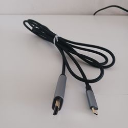 New cable USB-C to HDMI. 
Only 10 dollars. 
Great deal. 