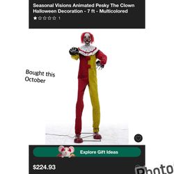Clown animatronic