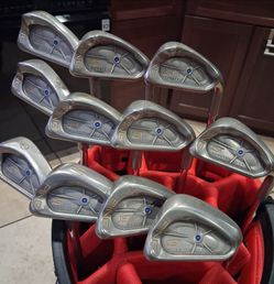 Rare Full Ping ISI BeNi Iron Set