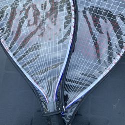Wilson Tennis Rackets Like New In Case 