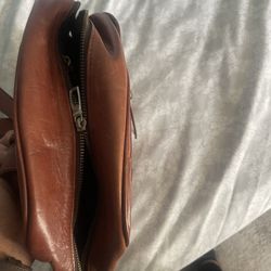 Real Leather Back Pack 