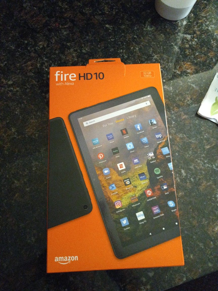 Fire HD 10 w/Alexa Tablet