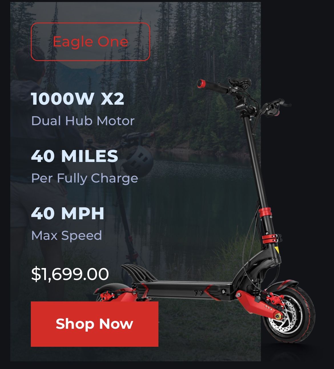 Varla Eagle One Scooter 40MPH *nearly new* *needs minor repair*