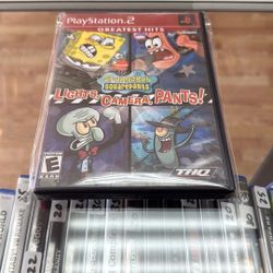 SpongeBob SquarePants Lights, Camera, Pants! PlayStation 2