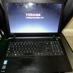 Black Toshiba Laptop
