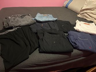 Mixed Men's Clothing Bundle – 9 Pieces
