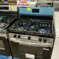 Cruz S Appliances Sales Frigidaire Gas Range Stainless Steel 5 Burned 