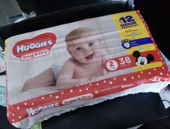 Huggies Snug&Dry Size 2 Diapers