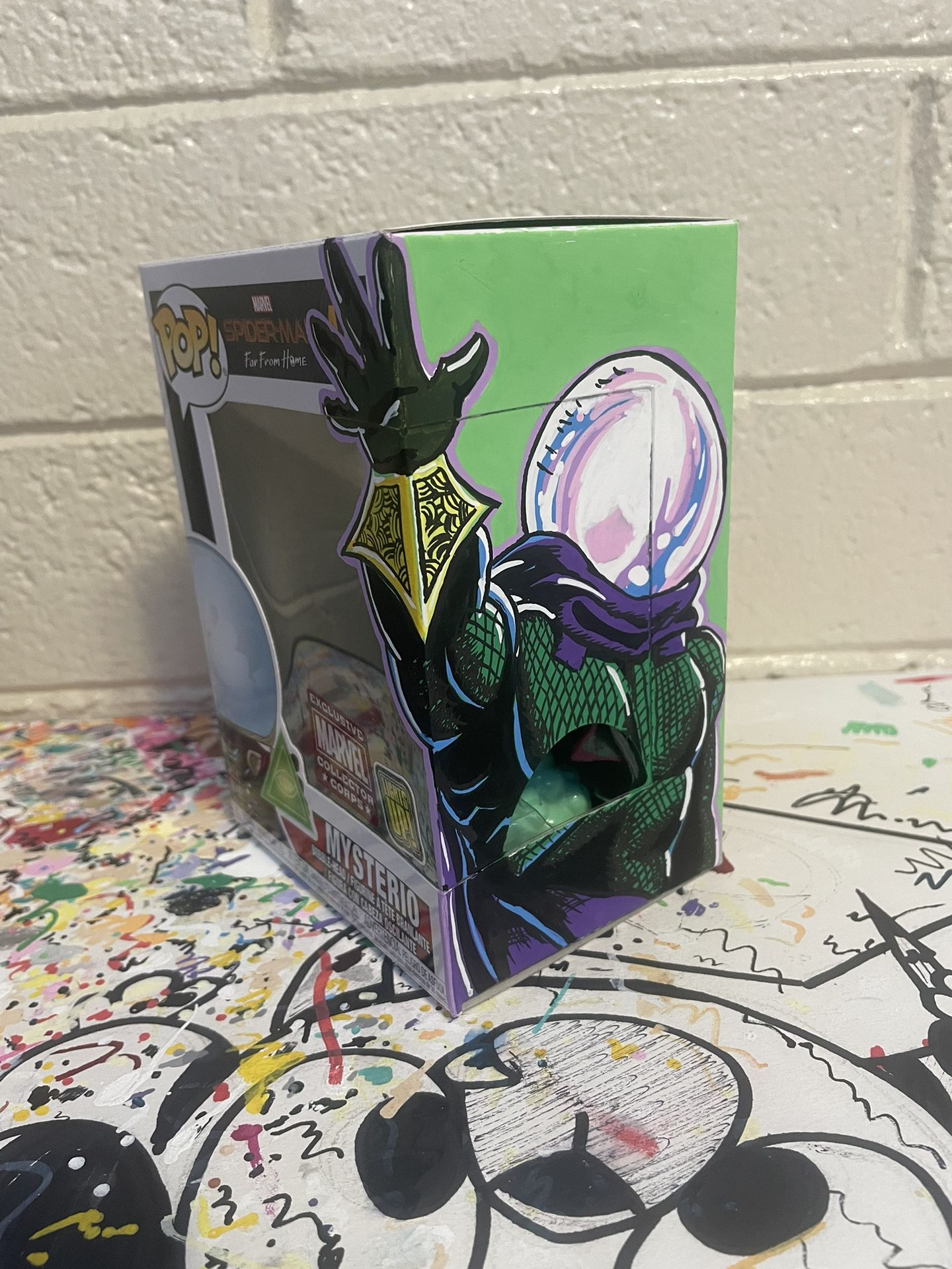 Mysterio Funko Custom Box Art 