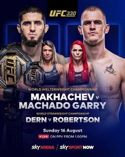 UFC 330        Makhachev vs Garry