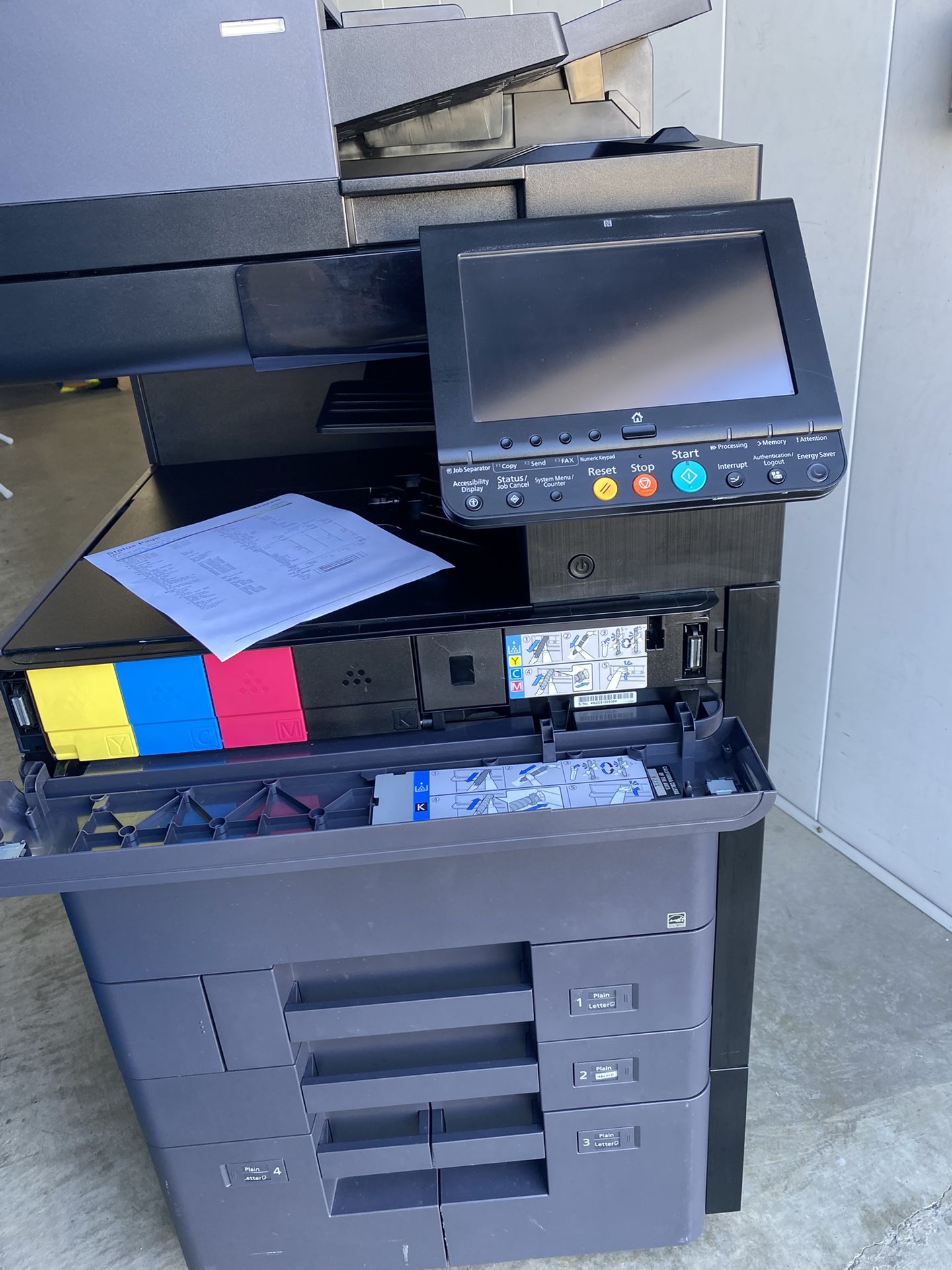 Kyocera 6052ci Color Copier Printer And Scanner..