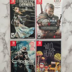 Nintendo Switch games Witcher, Crysis, Wolfenstein And More!   READ DESCRIPTION
