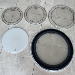 Brand New Set Of Remo/Evans Heads!!!