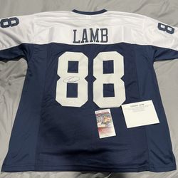Ceedee Lamb Signed Jersey 