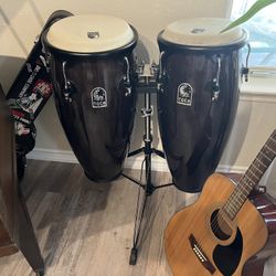 Conga Drum Set Stand Included