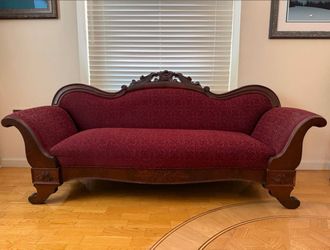Beautiful Antique Victorian Loveseat