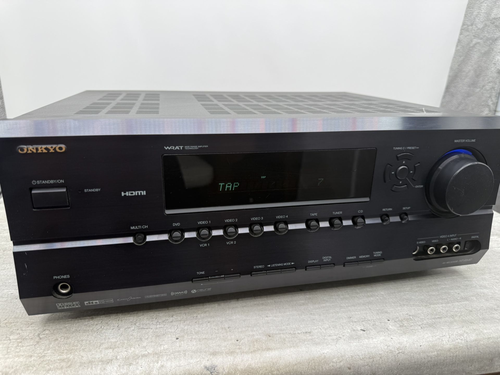 Onkyo HT-R640 Home Theater Surround Sound AV Receiver Stereo System HDMI Tested
