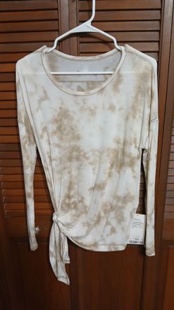 Lululemon New Size 8 Long Sleeve Multi-Colored Shirt