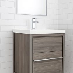 Bathroom vanity 24"