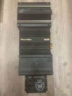 Car amplifiers bass and voice