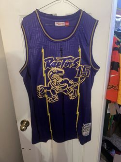Mitchell & Ness Vince Carter purple Toronto Raptors jersey Size XL