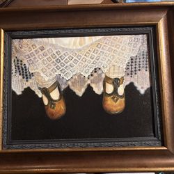 🎨 Original Oil Painting – Marie Channer “Laced with Memories” (2007) 🎨