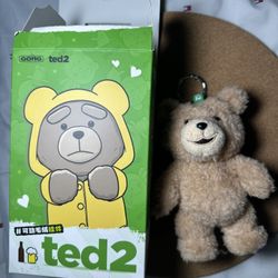 POP MART Ted 2 Series Confirmed Keychain Plush Figure Toys - USA