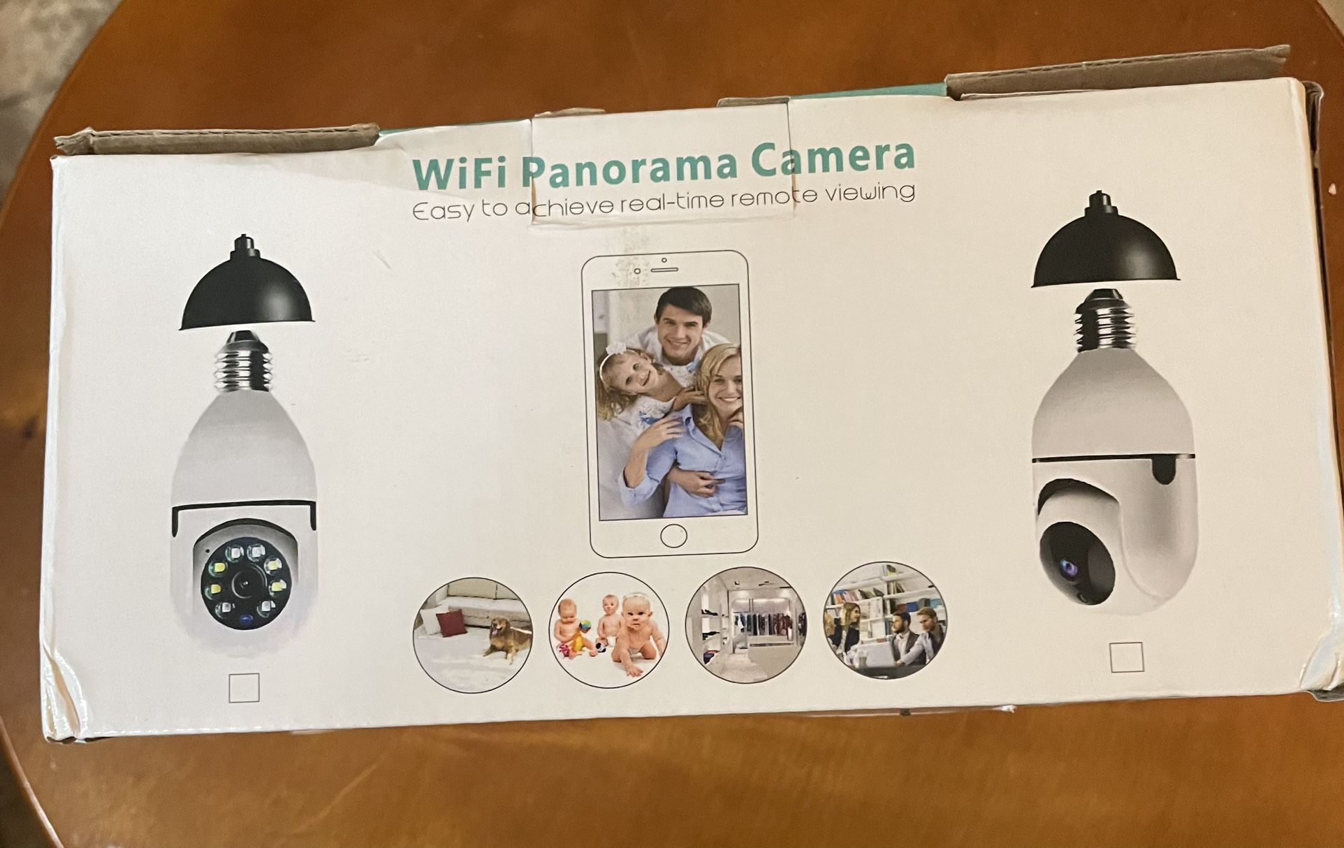 Wi-Fi Panorama Security Camera
