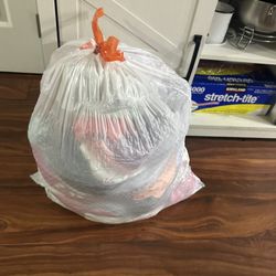 Bag of girl clothes 