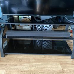 Table For T.V.  Not T.V. Included And Sofa Bed Twin Size