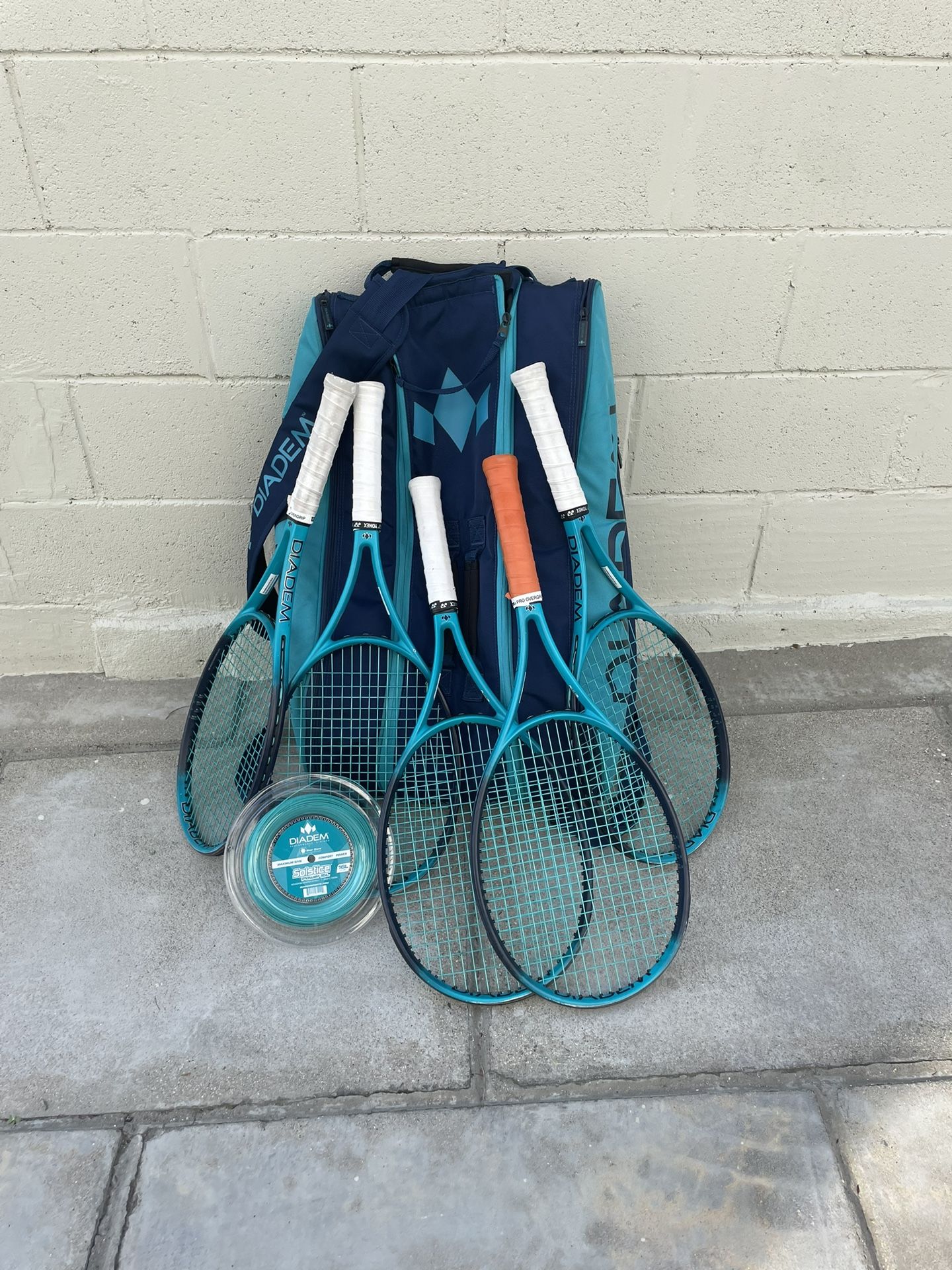 New Diadem Tennis Package With Bags Rackets And Strings!!!