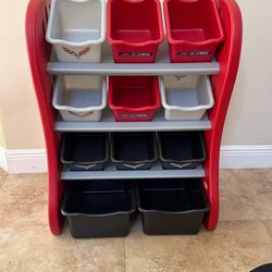 Storage Bins With Holder