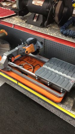 Tile Saw Ridgid