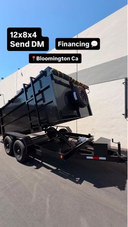 12x8x4 Dump Trailer
