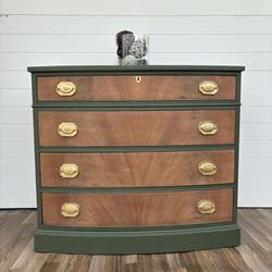 Stunning Refinished 4 Drawer Dresser