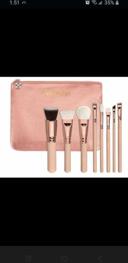 8pcs professional makeup brushes set with cosmetic bag