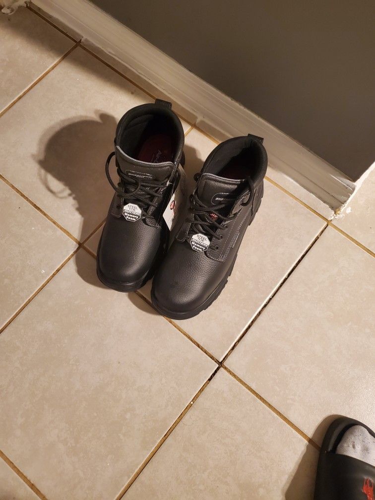 Brand New Steel Toe Sketcher Work Boots