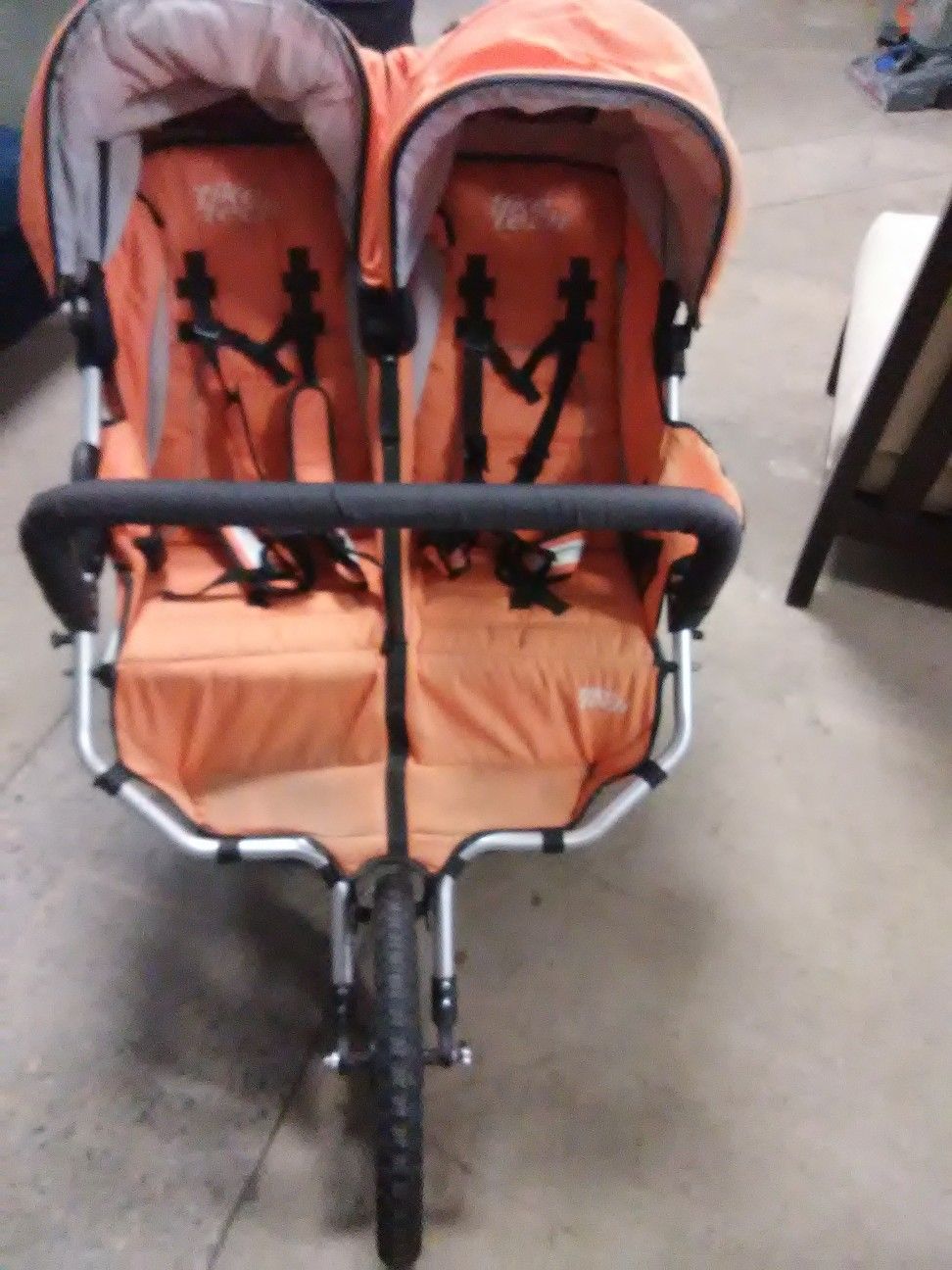 TIKE TECH DOUBLE BABY STROLLER