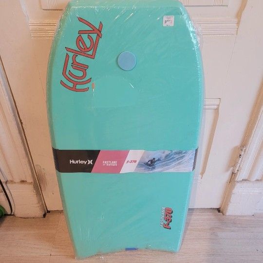 Hurley Blue Fastlane Bodyboards 37" Blue Pink Yellow Foam Light weight